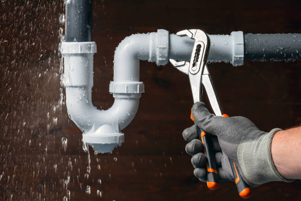 Professional Drain Cleaning technician working in Hampton, AR